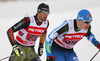 Alexander Wolz of Germany skiing during semi-finals of the men team sprint race of Viessmann FIS Cross country skiing World cup in Planica, Slovenia. Men team sprint race of Viessmann FIS Cross country skiing World cup was held on Sunday, 17th of January 2016 in Planica, Slovenia.
