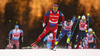 Anders Gloeersen of Norway skiing during semi-finals of the men team sprint race of Viessmann FIS Cross country skiing World cup in Planica, Slovenia. Men team sprint race of Viessmann FIS Cross country skiing World cup was held on Sunday, 17th of January 2016 in Planica, Slovenia.
