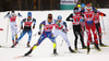 Juho Mikkonen of Finland skiing during semi-finals of the men team sprint race of Viessmann FIS Cross country skiing World cup in Planica, Slovenia. Men team sprint race of Viessmann FIS Cross country skiing World cup was held on Sunday, 17th of January 2016 in Planica, Slovenia.
