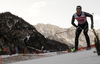 Roman Schaad of Switzerland skiing during semi-finals of the men team sprint race of Viessmann FIS Cross country skiing World cup in Planica, Slovenia. Men team sprint race of Viessmann FIS Cross country skiing World cup was held on Sunday, 17th of January 2016 in Planica, Slovenia.
