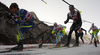 Roman Furger of Switzerland skiing during semi-finals of the men team sprint race of Viessmann FIS Cross country skiing World cup in Planica, Slovenia. Men team sprint race of Viessmann FIS Cross country skiing World cup was held on Sunday, 17th of January 2016 in Planica, Slovenia.
