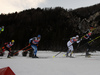 Martti Jylhae of Finland skiing during semi-finals of the men team sprint race of Viessmann FIS Cross country skiing World cup in Planica, Slovenia. Men team sprint race of Viessmann FIS Cross country skiing World cup was held on Sunday, 17th of January 2016 in Planica, Slovenia.
