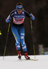 Katri Lylynpera of Finland skiing during semi-finals of the women team sprint race of Viessmann FIS Cross country skiing World cup in Planica, Slovenia. Women team sprint race of Viessmann FIS Cross country skiing World cup was held on Sunday, 17th of January 2016 in Planica, Slovenia.

