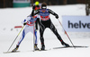 Heidi Widmer of Switzerland skiing during semi-finals of the women team sprint race of Viessmann FIS Cross country skiing World cup in Planica, Slovenia. Women team sprint race of Viessmann FIS Cross country skiing World cup was held on Sunday, 17th of January 2016 in Planica, Slovenia.
