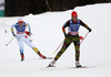Hanna Falk of Sweden skiing during semi-finals of the women team sprint race of Viessmann FIS Cross country skiing World cup in Planica, Slovenia. Women team sprint race of Viessmann FIS Cross country skiing World cup was held on Sunday, 17th of January 2016 in Planica, Slovenia.

