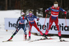 Kathrine Rolsted Harsem of Norway skiing during semi-finals of the women team sprint race of Viessmann FIS Cross country skiing World cup in Planica, Slovenia. Women team sprint race of Viessmann FIS Cross country skiing World cup was held on Sunday, 17th of January 2016 in Planica, Slovenia.
