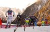 Ida Ingemarsdotter of Sweden skiing during semi-finals of the women team sprint race of Viessmann FIS Cross country skiing World cup in Planica, Slovenia. Women team sprint race of Viessmann FIS Cross country skiing World cup was held on Sunday, 17th of January 2016 in Planica, Slovenia.
