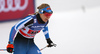 Leena Nurmi of Finland skiing during semi-finals of the women team sprint race of Viessmann FIS Cross country skiing World cup in Planica, Slovenia. Women team sprint race of Viessmann FIS Cross country skiing World cup was held on Sunday, 17th of January 2016 in Planica, Slovenia.
