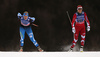 Andrea Julin of Finland skiing during semi-finals of the women team sprint race of Viessmann FIS Cross country skiing World cup in Planica, Slovenia. Women team sprint race of Viessmann FIS Cross country skiing World cup was held on Sunday, 17th of January 2016 in Planica, Slovenia.
