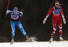 Andrea Julin of Finland skiing during semi-finals of the women team sprint race of Viessmann FIS Cross country skiing World cup in Planica, Slovenia. Women team sprint race of Viessmann FIS Cross country skiing World cup was held on Sunday, 17th of January 2016 in Planica, Slovenia.
