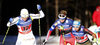 Ida Ingemarsdotter of Sweden skiing during finals of the women team sprint race of Viessmann FIS Cross country skiing World cup in Planica, Slovenia. Women team sprint race of Viessmann FIS Cross country skiing World cup was held on Sunday, 17th of January 2016 in Planica, Slovenia.
