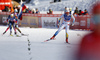 Hanna Falk of Sweden sprinting during finals of the women team sprint race of Viessmann FIS Cross country skiing World cup in Planica, Slovenia. Women team sprint race of Viessmann FIS Cross country skiing World cup was held on Sunday, 17th of January 2016 in Planica, Slovenia.
