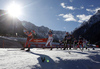 Heidi Weng of Norway skiing during finals of the women team sprint race of Viessmann FIS Cross country skiing World cup in Planica, Slovenia. Women team sprint race of Viessmann FIS Cross country skiing World cup was held on Sunday, 17th of January 2016 in Planica, Slovenia.

