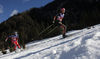 Laura Gimmler of Germany skiing during finals of the women team sprint race of Viessmann FIS Cross country skiing World cup in Planica, Slovenia. Women team sprint race of Viessmann FIS Cross country skiing World cup was held on Sunday, 17th of January 2016 in Planica, Slovenia.
