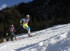 Vesna Fabjan of Slovenia skiing during finals of the women team sprint race of Viessmann FIS Cross country skiing World cup in Planica, Slovenia. Women team sprint race of Viessmann FIS Cross country skiing World cup was held on Sunday, 17th of January 2016 in Planica, Slovenia.
