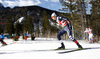 Dietmar Noeckler of Italy skiing during finals of the men team sprint race of Viessmann FIS Cross country skiing World cup in Planica, Slovenia. Men team sprint race of Viessmann FIS Cross country skiing World cup was held on Sunday, 17th of January 2016 in Planica, Slovenia.

