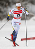 Hanna Falk of Sweden skiing in qualification for women classic sprint race of Viessmann FIS Cross country skiing World cup in Planica, Slovenia. Women sprint classic race of Viessmann FIS Cross country skiing World cup was held on Saturday, 20th of January 2018 in Planica, Slovenia.
