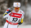 Hanna Falk of Sweden skiing in qualification for women classic sprint race of Viessmann FIS Cross country skiing World cup in Planica, Slovenia. Women sprint classic race of Viessmann FIS Cross country skiing World cup was held on Saturday, 20th of January 2018 in Planica, Slovenia.
