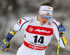 Linn Soemskar of Sweden skiing in qualification for women classic sprint race of Viessmann FIS Cross country skiing World cup in Planica, Slovenia. Women sprint classic race of Viessmann FIS Cross country skiing World cup was held on Saturday, 20th of January 2018 in Planica, Slovenia.
