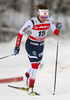Maiken Caspersen Falla of Norway skiing in qualification for women classic sprint race of Viessmann FIS Cross country skiing World cup in Planica, Slovenia. Women sprint classic race of Viessmann FIS Cross country skiing World cup was held on Saturday, 20th of January 2018 in Planica, Slovenia.
