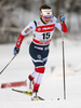 Maiken Caspersen Falla of Norway skiing in qualification for women classic sprint race of Viessmann FIS Cross country skiing World cup in Planica, Slovenia. Women sprint classic race of Viessmann FIS Cross country skiing World cup was held on Saturday, 20th of January 2018 in Planica, Slovenia.
