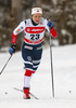 Anna Svendsen of Norway skiing in qualification for women classic sprint race of Viessmann FIS Cross country skiing World cup in Planica, Slovenia. Women sprint classic race of Viessmann FIS Cross country skiing World cup was held on Saturday, 20th of January 2018 in Planica, Slovenia.
