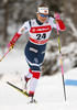 Anna Svendsen of Norway skiing in qualification for women classic sprint race of Viessmann FIS Cross country skiing World cup in Planica, Slovenia. Women sprint classic race of Viessmann FIS Cross country skiing World cup was held on Saturday, 20th of January 2018 in Planica, Slovenia.
