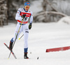 Laura Mononen of Finland skiing in qualification for women classic sprint race of Viessmann FIS Cross country skiing World cup in Planica, Slovenia. Women sprint classic race of Viessmann FIS Cross country skiing World cup was held on Saturday, 20th of January 2018 in Planica, Slovenia.

