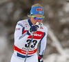 Anne Kylloenen of Finland skiing in qualification for women classic sprint race of Viessmann FIS Cross country skiing World cup in Planica, Slovenia. Women sprint classic race of Viessmann FIS Cross country skiing World cup was held on Saturday, 20th of January 2018 in Planica, Slovenia.
