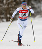 Aino-Kaisa Saarinen of Finland skiing in qualification for women classic sprint race of Viessmann FIS Cross country skiing World cup in Planica, Slovenia. Women sprint classic race of Viessmann FIS Cross country skiing World cup was held on Saturday, 20th of January 2018 in Planica, Slovenia.
