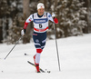 Eirik Brandsdal of Norway skiing in qualification for men classic sprint race of Viessmann FIS Cross country skiing World cup in Planica, Slovenia. Men sprint classic race of Viessmann FIS Cross country skiing World cup was held on Saturday, 20th of January 2018 in Planica, Slovenia.
