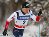 Paal Golberg of Norway skiing in qualification for men classic sprint race of Viessmann FIS Cross country skiing World cup in Planica, Slovenia. Men sprint classic race of Viessmann FIS Cross country skiing World cup was held on Saturday, 20th of January 2018 in Planica, Slovenia.
