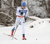 Lauri Vuorinen of Finland skiing in qualification for men classic sprint race of Viessmann FIS Cross country skiing World cup in Planica, Slovenia. Men sprint classic race of Viessmann FIS Cross country skiing World cup was held on Saturday, 20th of January 2018 in Planica, Slovenia.
