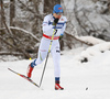Lauri Vuorinen of Finland skiing in qualification for men classic sprint race of Viessmann FIS Cross country skiing World cup in Planica, Slovenia. Men sprint classic race of Viessmann FIS Cross country skiing World cup was held on Saturday, 20th of January 2018 in Planica, Slovenia.
