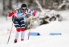 Johannes Hoesflot Klaebo of Norway skiing in qualification for men classic sprint race of Viessmann FIS Cross country skiing World cup in Planica, Slovenia. Men sprint classic race of Viessmann FIS Cross country skiing World cup was held on Saturday, 20th of January 2018 in Planica, Slovenia.
