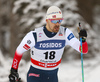 Sondre Turvoll Fossli of Norway skiing in qualification for men classic sprint race of Viessmann FIS Cross country skiing World cup in Planica, Slovenia. Men sprint classic race of Viessmann FIS Cross country skiing World cup was held on Saturday, 20th of January 2018 in Planica, Slovenia.
