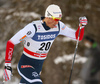 Emil Iversen of Norway skiing in qualification for men classic sprint race of Viessmann FIS Cross country skiing World cup in Planica, Slovenia. Men sprint classic race of Viessmann FIS Cross country skiing World cup was held on Saturday, 20th of January 2018 in Planica, Slovenia.
