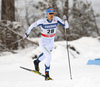 Anssi Pentsinen of Finland skiing in qualification for men classic sprint race of Viessmann FIS Cross country skiing World cup in Planica, Slovenia. Men sprint classic race of Viessmann FIS Cross country skiing World cup was held on Saturday, 20th of January 2018 in Planica, Slovenia.
