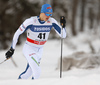 Toni Ketelae of Finland skiing in qualification for men classic sprint race of Viessmann FIS Cross country skiing World cup in Planica, Slovenia. Men sprint classic race of Viessmann FIS Cross country skiing World cup was held on Saturday, 20th of January 2018 in Planica, Slovenia.
