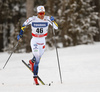 Marcus Hellner of Sweden skiing in qualification for men classic sprint race of Viessmann FIS Cross country skiing World cup in Planica, Slovenia. Men sprint classic race of Viessmann FIS Cross country skiing World cup was held on Saturday, 20th of January 2018 in Planica, Slovenia.
