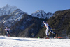 Aino-Kaisa Saarinen of Finland skiing in finals of women classic sprint race of Viessmann FIS Cross country skiing World cup in Planica, Slovenia. Women sprint classic race of Viessmann FIS Cross country skiing World cup was held on Saturday, 20th of January 2018 in Planica, Slovenia.
