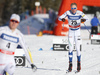 Oskar Svensson of Sweden (4) and Iivo Niskanen of Finland (25) skiing in finals of men classic sprint race of Viessmann FIS Cross country skiing World cup in Planica, Slovenia. Women sprint classic race of Viessmann FIS Cross country skiing World cup was held on Saturday, 20th of January 2018 in Planica, Slovenia.
