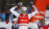 Stina Nilsson of Sweden skiing in finals of women classic sprint race of Viessmann FIS Cross country skiing World cup in Planica, Slovenia. Women sprint classic race of Viessmann FIS Cross country skiing World cup was held on Saturday, 20th of January 2018 in Planica, Slovenia.
