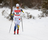 Hanna Falk of Sweden skiing in women 10km classic race of Viessmann FIS Cross country skiing World cup in Planica, Slovenia. Women 10km classic race of Viessmann FIS Cross country skiing World cup was held on Sunday, 21st of January 2018 in Planica, Slovenia.
