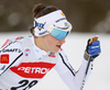 Ebba Andersson of Sweden skiing in women 10km classic race of Viessmann FIS Cross country skiing World cup in Planica, Slovenia. Women 10km classic race of Viessmann FIS Cross country skiing World cup was held on Sunday, 21st of January 2018 in Planica, Slovenia.
