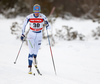 Anne Kylloenen of Finland skiing in women 10km classic race of Viessmann FIS Cross country skiing World cup in Planica, Slovenia. Women 10km classic race of Viessmann FIS Cross country skiing World cup was held on Sunday, 21st of January 2018 in Planica, Slovenia.
