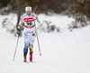 Emma Wiken of Sweden skiing in women 10km classic race of Viessmann FIS Cross country skiing World cup in Planica, Slovenia. Women 10km classic race of Viessmann FIS Cross country skiing World cup was held on Sunday, 21st of January 2018 in Planica, Slovenia.
