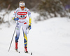 Stina Nilsson of Sweden skiing in women 10km classic race of Viessmann FIS Cross country skiing World cup in Planica, Slovenia. Women 10km classic race of Viessmann FIS Cross country skiing World cup was held on Sunday, 21st of January 2018 in Planica, Slovenia.
