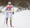 Stina Nilsson of Sweden skiing in women 10km classic race of Viessmann FIS Cross country skiing World cup in Planica, Slovenia. Women 10km classic race of Viessmann FIS Cross country skiing World cup was held on Sunday, 21st of January 2018 in Planica, Slovenia.
