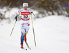 Charlotte Kalla of Sweden skiing in women 10km classic race of Viessmann FIS Cross country skiing World cup in Planica, Slovenia. Women 10km classic race of Viessmann FIS Cross country skiing World cup was held on Sunday, 21st of January 2018 in Planica, Slovenia.
